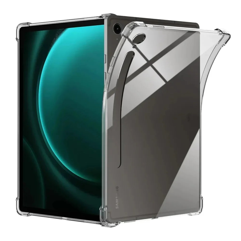 Tablet S9 Fe Accessories - Funda de silicona para Samsung Galaxy