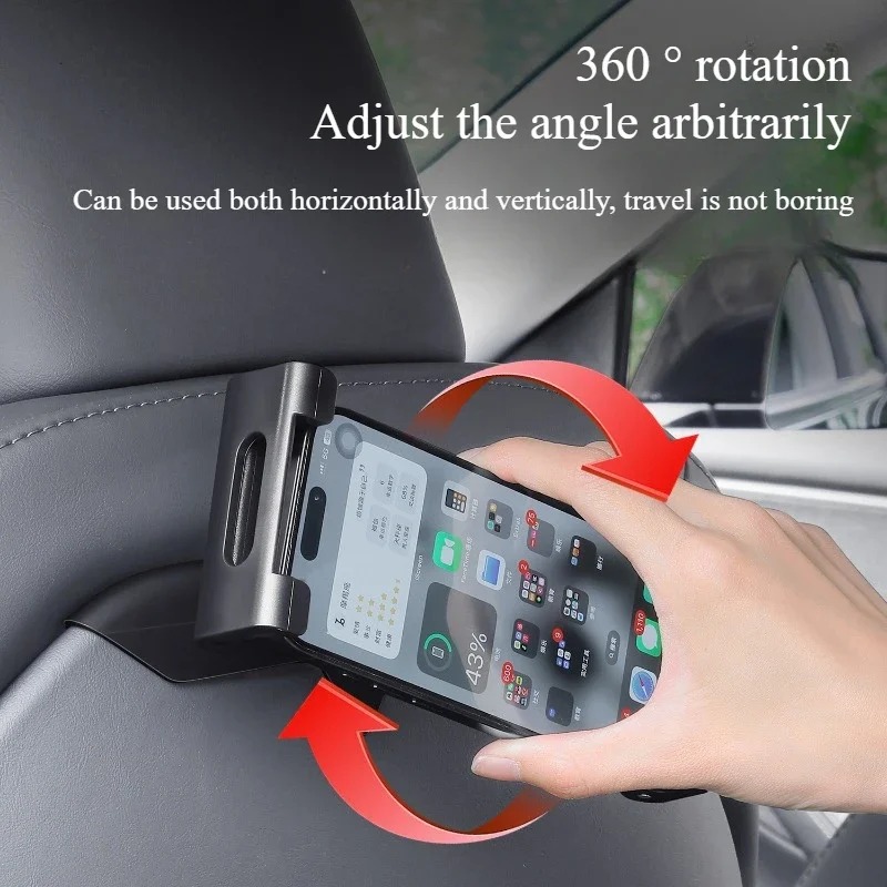 Tesla Tablet Accessories - Gancho para el Reposacabezas del Asiento