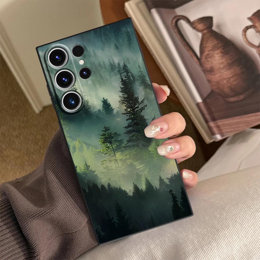 Tablet S9 Fe Accessories - Funda Forest Mist para Samsung Galaxy