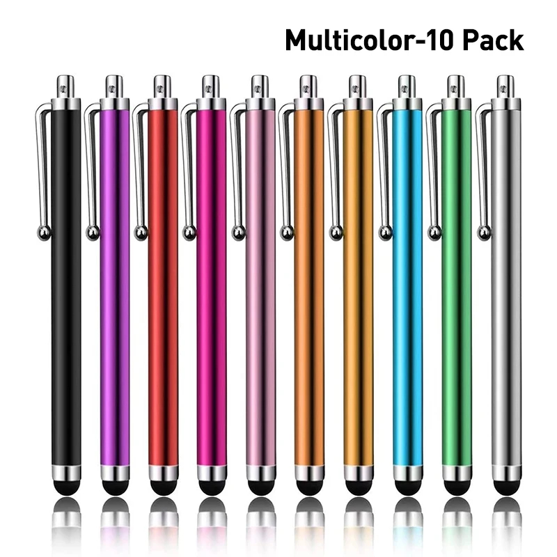 Ipad Pencil Stylus - Lote de 10 Lápices Táctiles Universales,