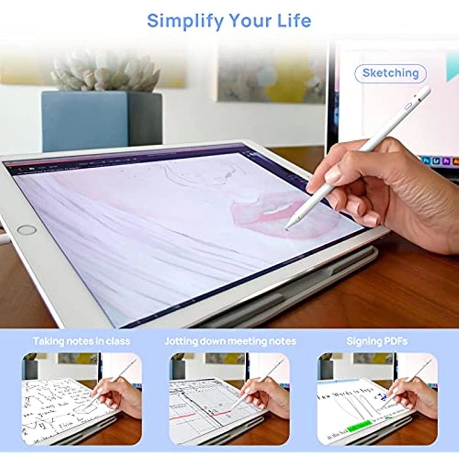 Lápiz óptico compatible con lá - Ipad Pencil Stylus reseña y precio