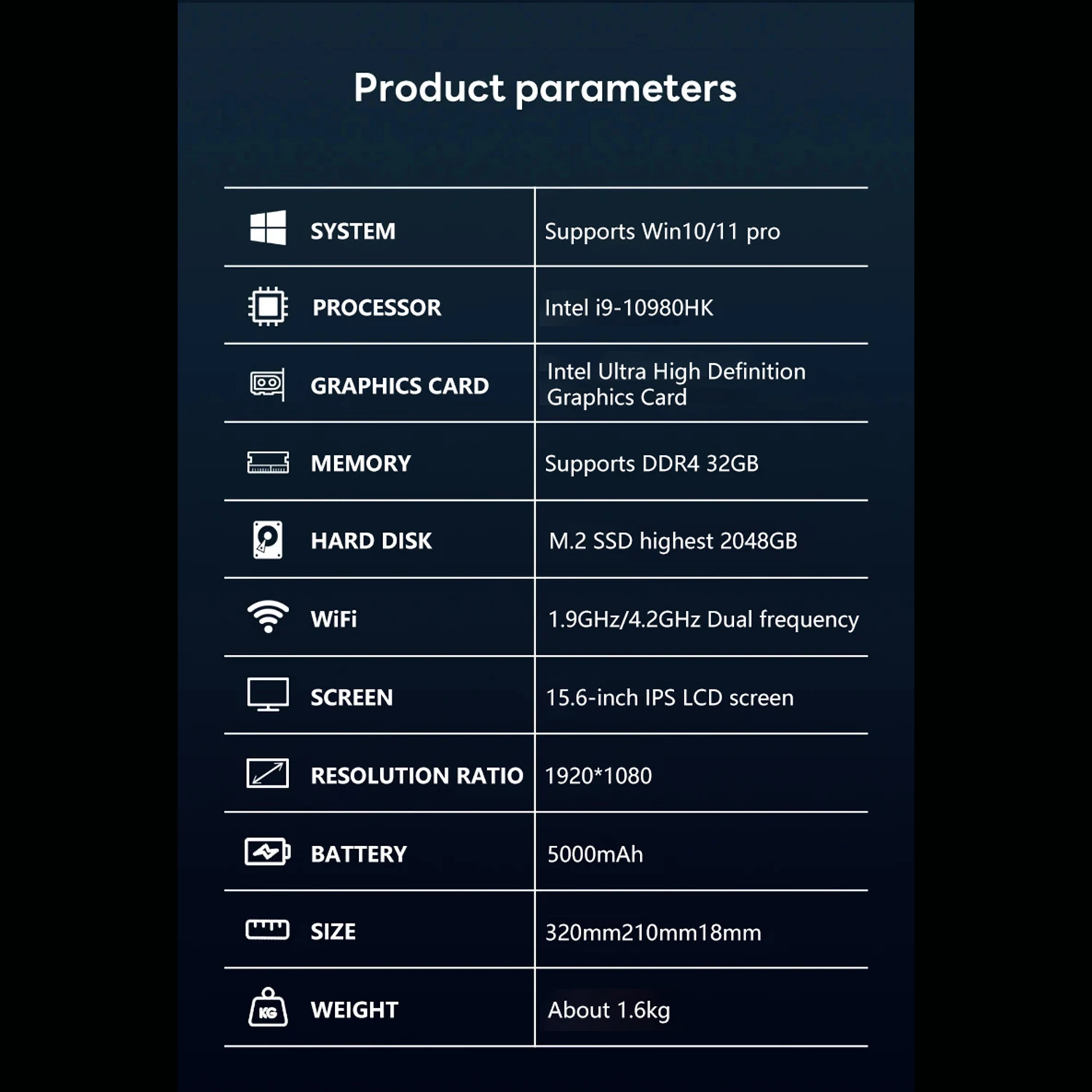 Portátil de 15.6 Pulgadas con  - Windows Tablet Accessories reseña y precio