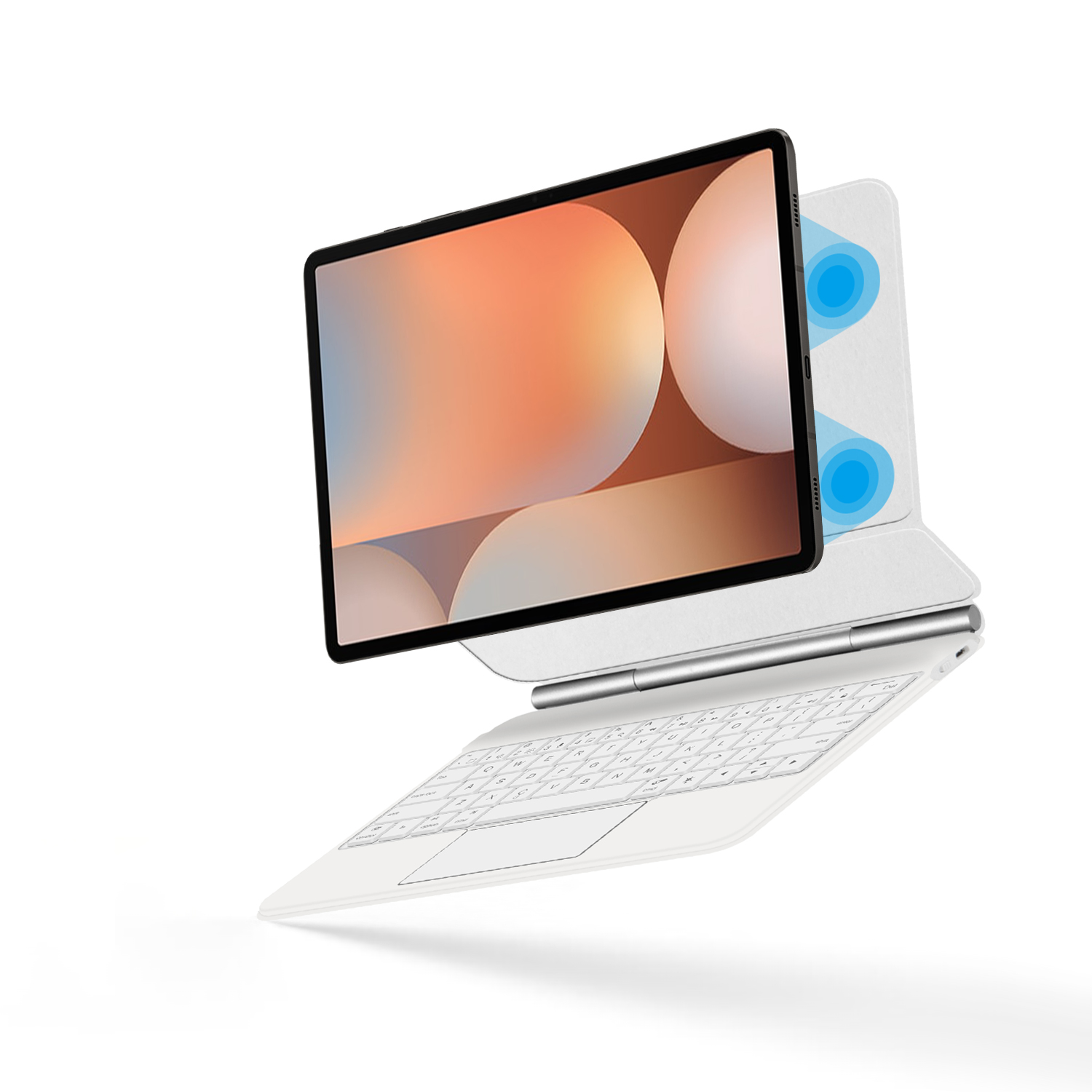 Teclado mágico para Samsung Ga - Tablet S9 Fe Accessories reseña y precio