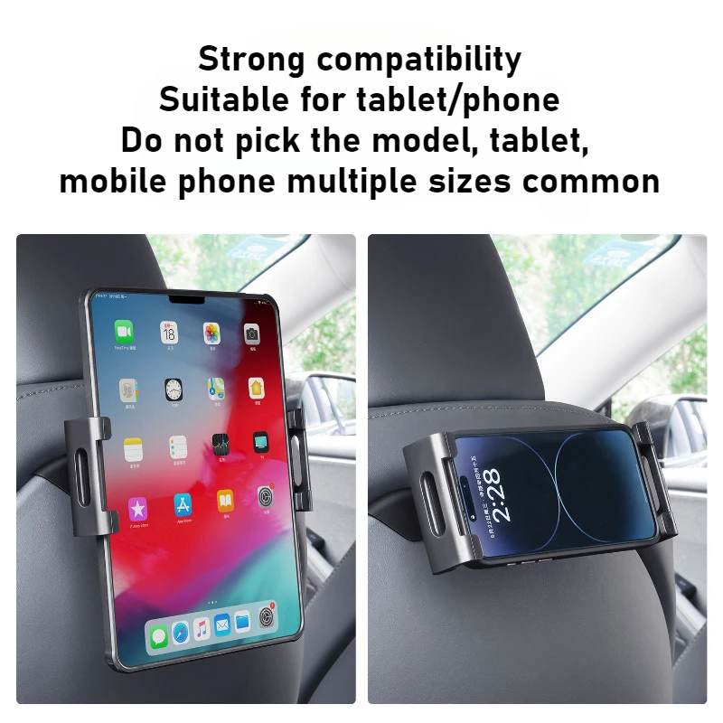 Ganchos para respaldo de asien - Tesla Tablet Accessories reseña y precio