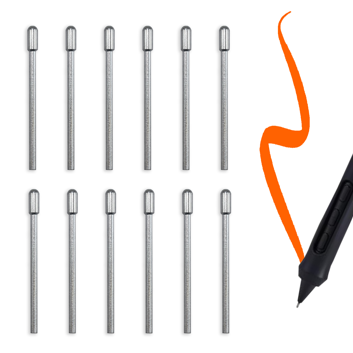 Puntas de metal adecuadas para - Wacom Tablet Accessories reseña y precio
