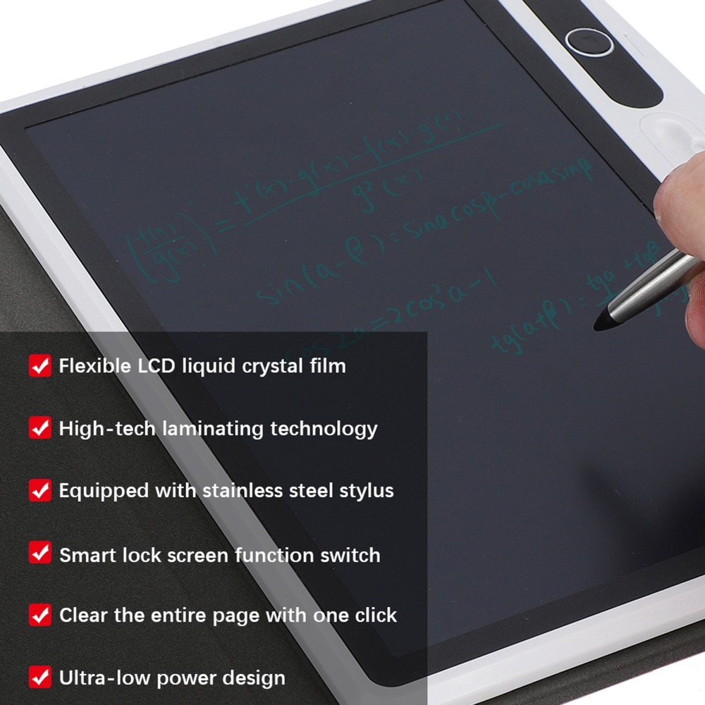 Tableta de Escritura LCD Negra - Tablet Sleeves & Cases Ipad Accessories reseña y precio