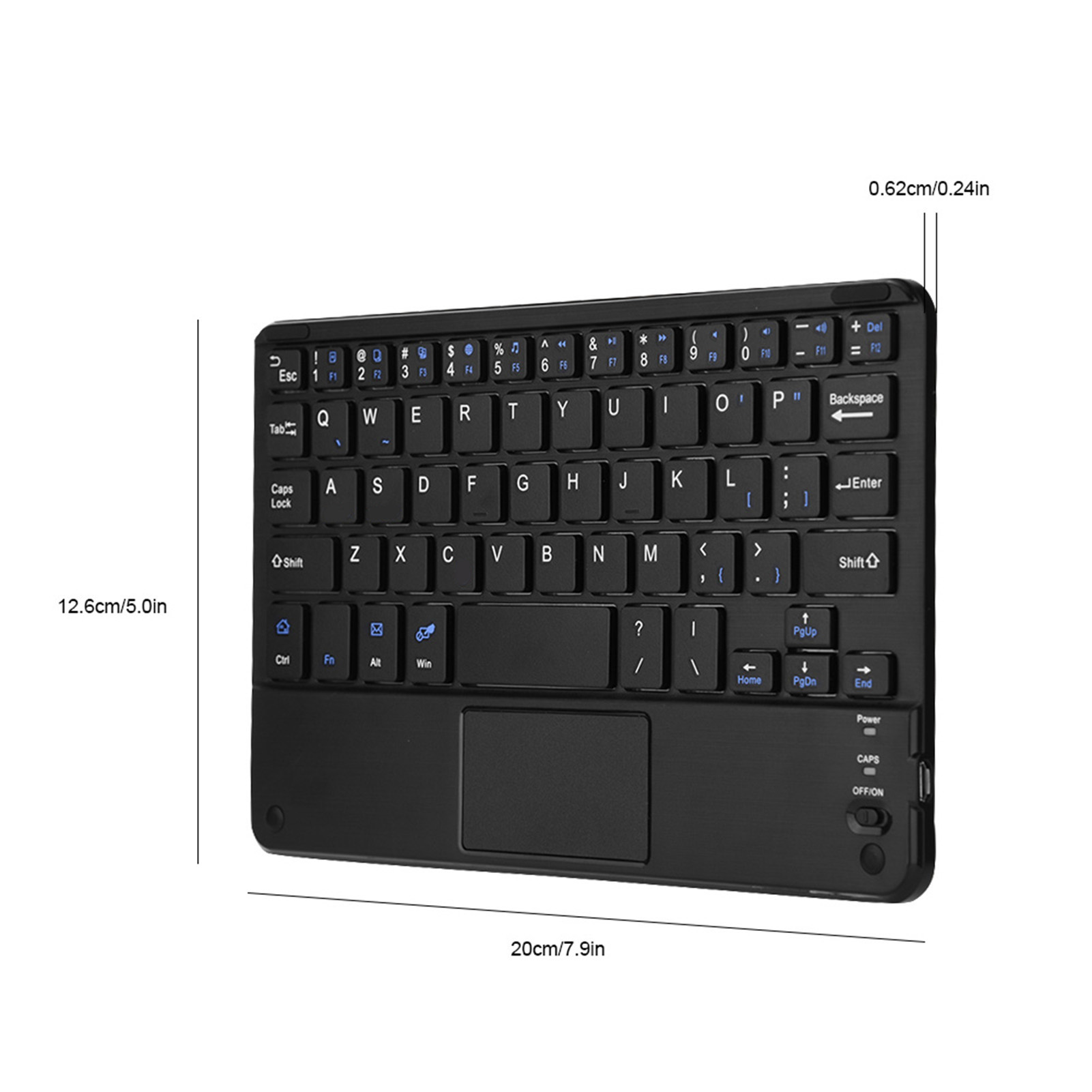 Mini teclado Bluetooth inalámb - Windows Tablet Accessories reseña y precio
