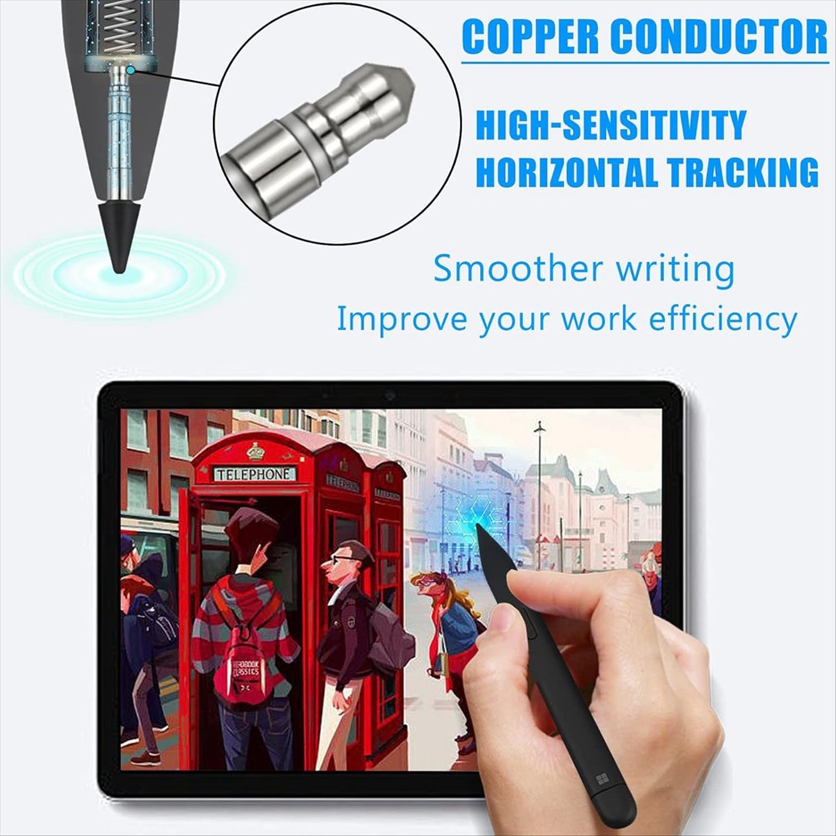 Puntas de lápiz óptico A10I pa - Stylus Replacement Tip reseña y precio
