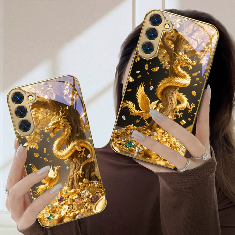 Funda de teléfono de cristal d - Tablet S9 Fe Accessories reseña y precio